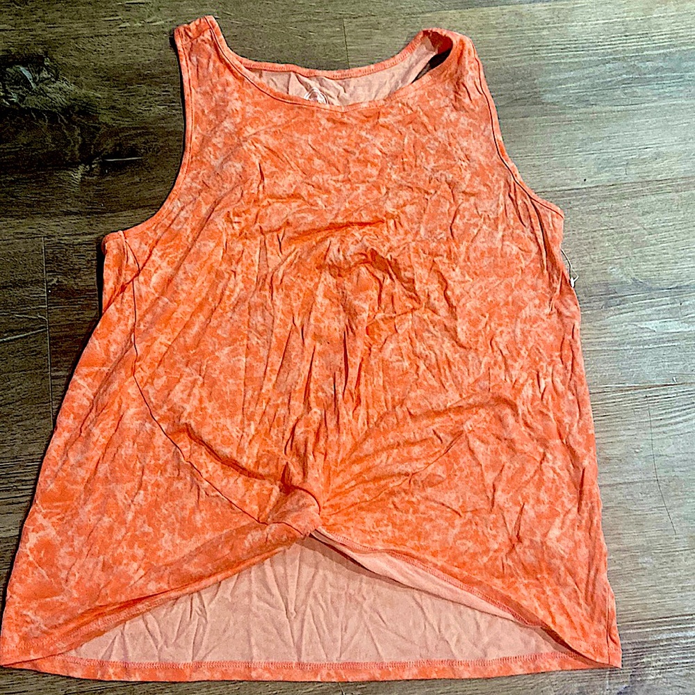 A coral tank top for girls XL 14/16